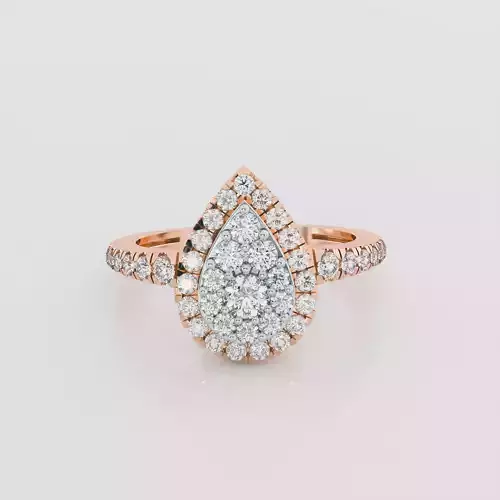 Italian diamond ring