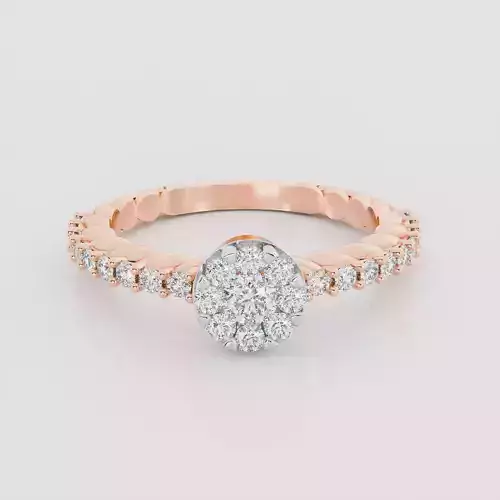Italian diamond ring