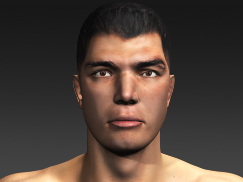 Daniel - various formats 3D model_14