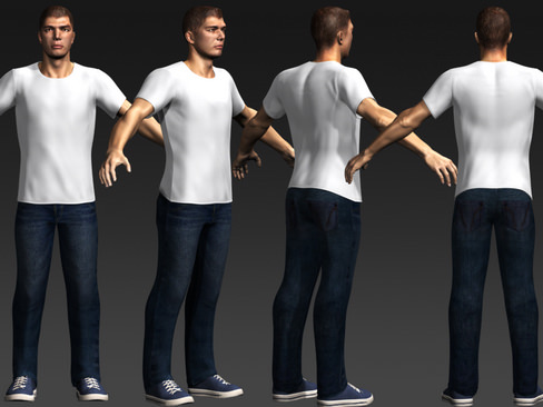 Daniel - various formats 3D model_17