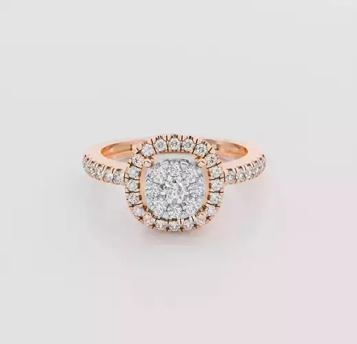 Italian diamond ring