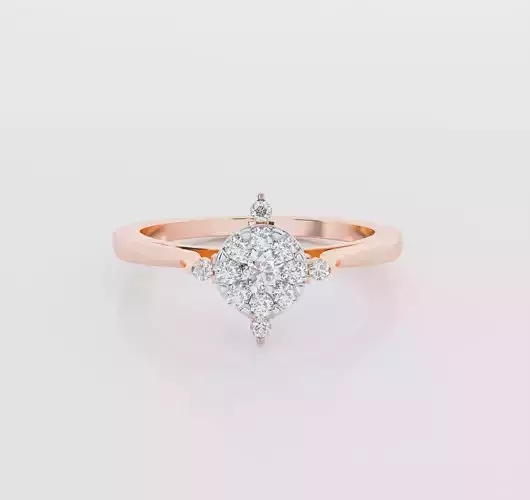 Italian diamond ring