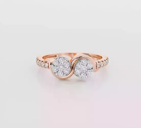 Italian diamond ring