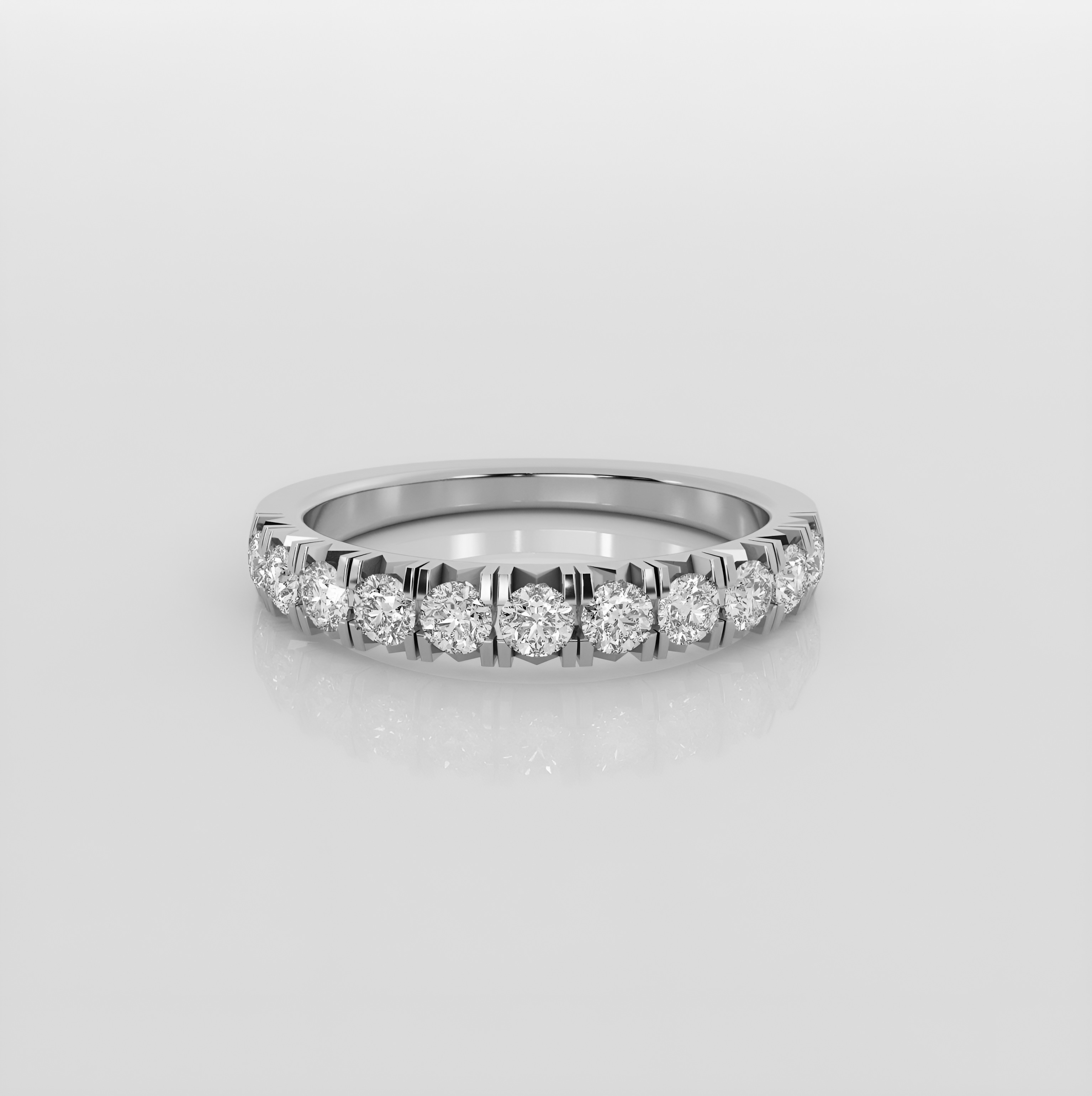 Eternity Band ring 3D print model_2