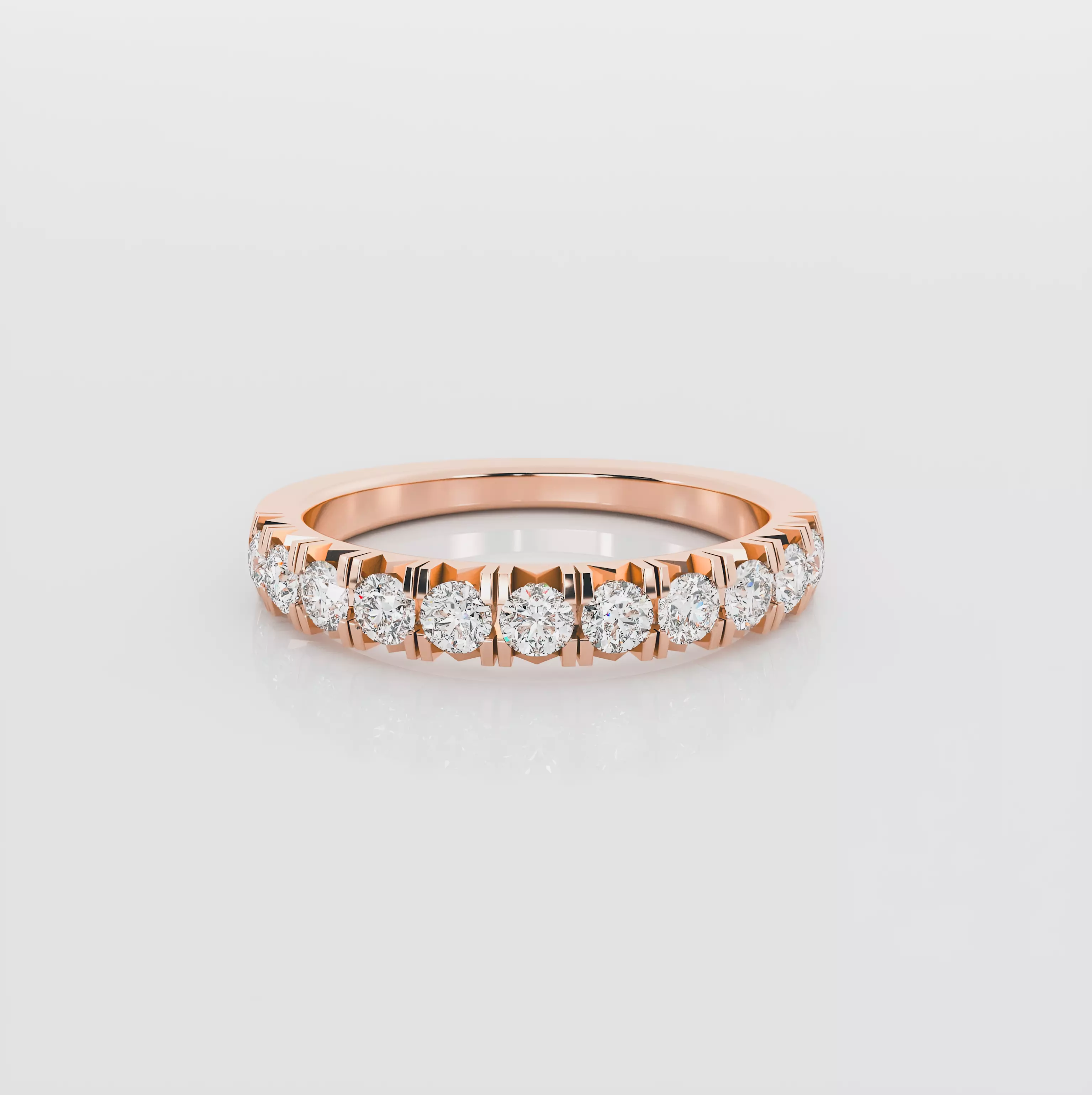 Eternity Band ring 3D print model_0