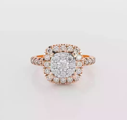 Italian diamond ring