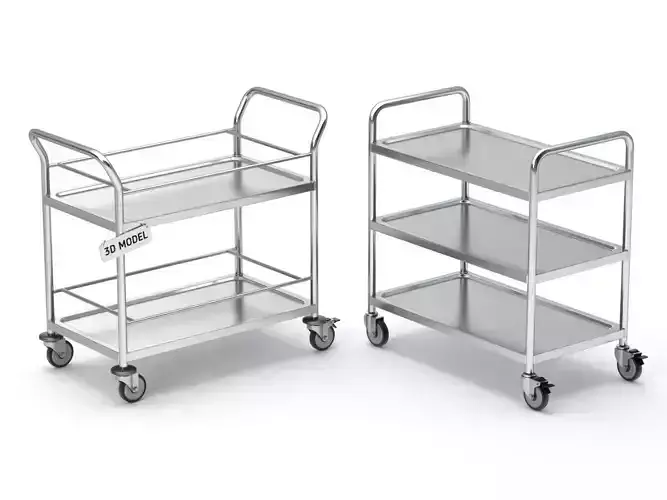 Food Serving Cart-Model 02