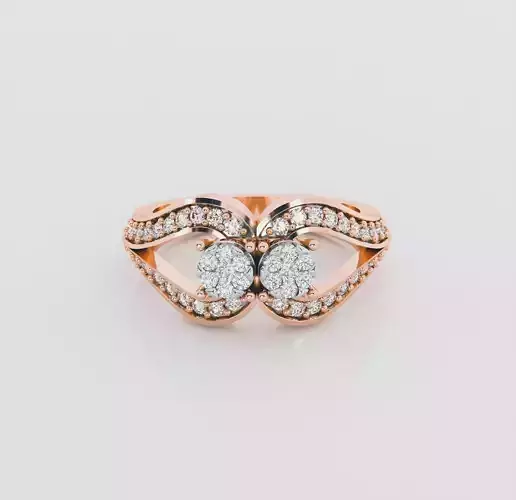 Italian diamond ring