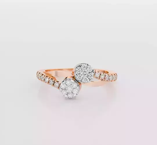 Italian diamond ring