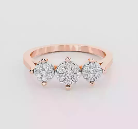 Italian diamond ring