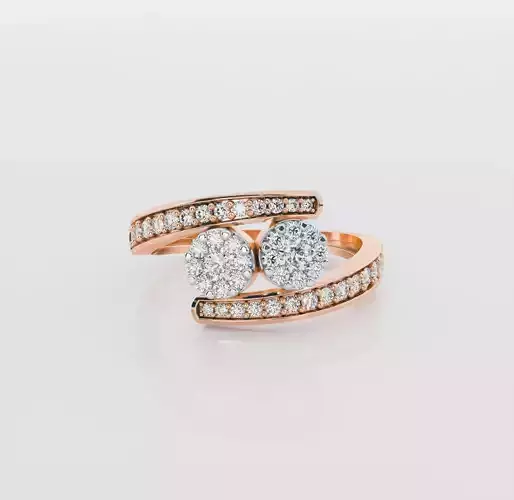Italian diamond ring