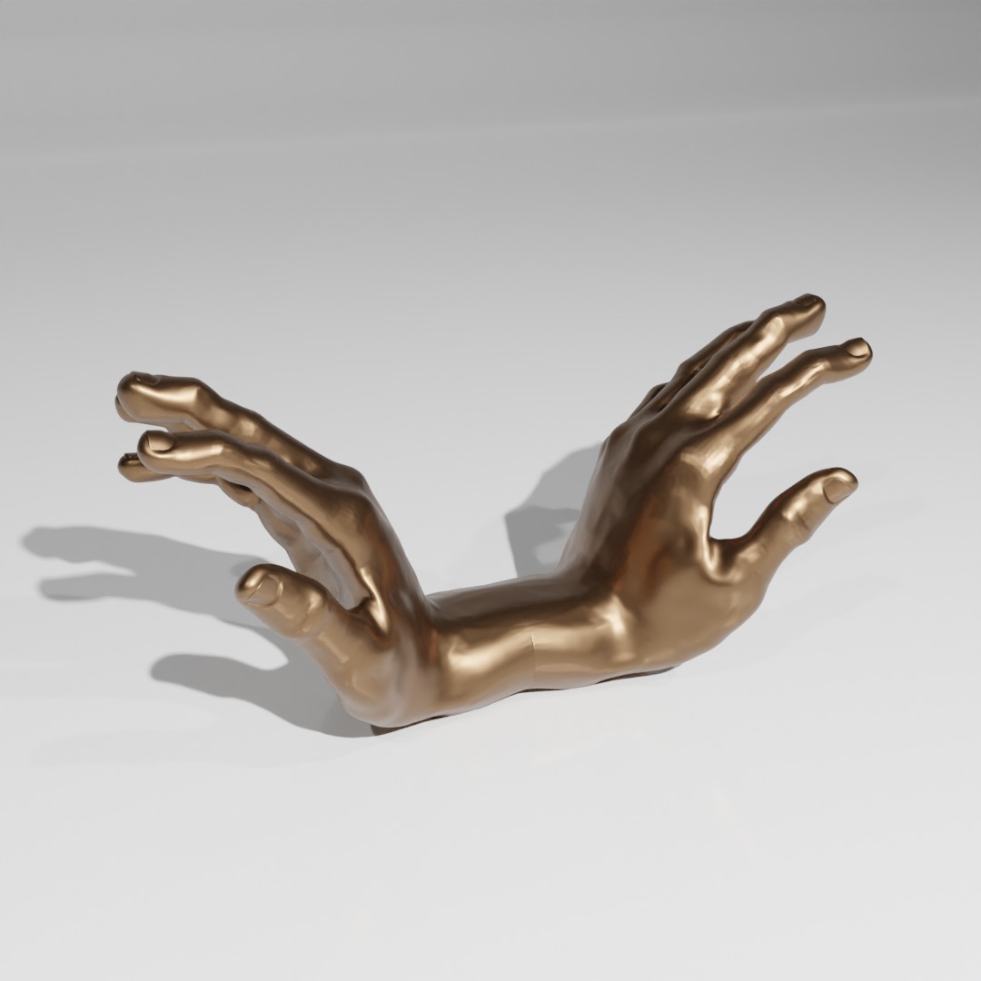 Hand Holder 3D model_4