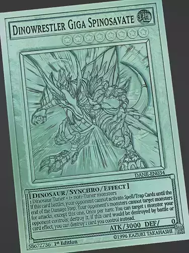 Dinowrestler Giga Spinosavate - yu-gi-oh