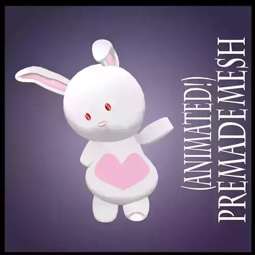 Animated Bunny Pet For IMVU
