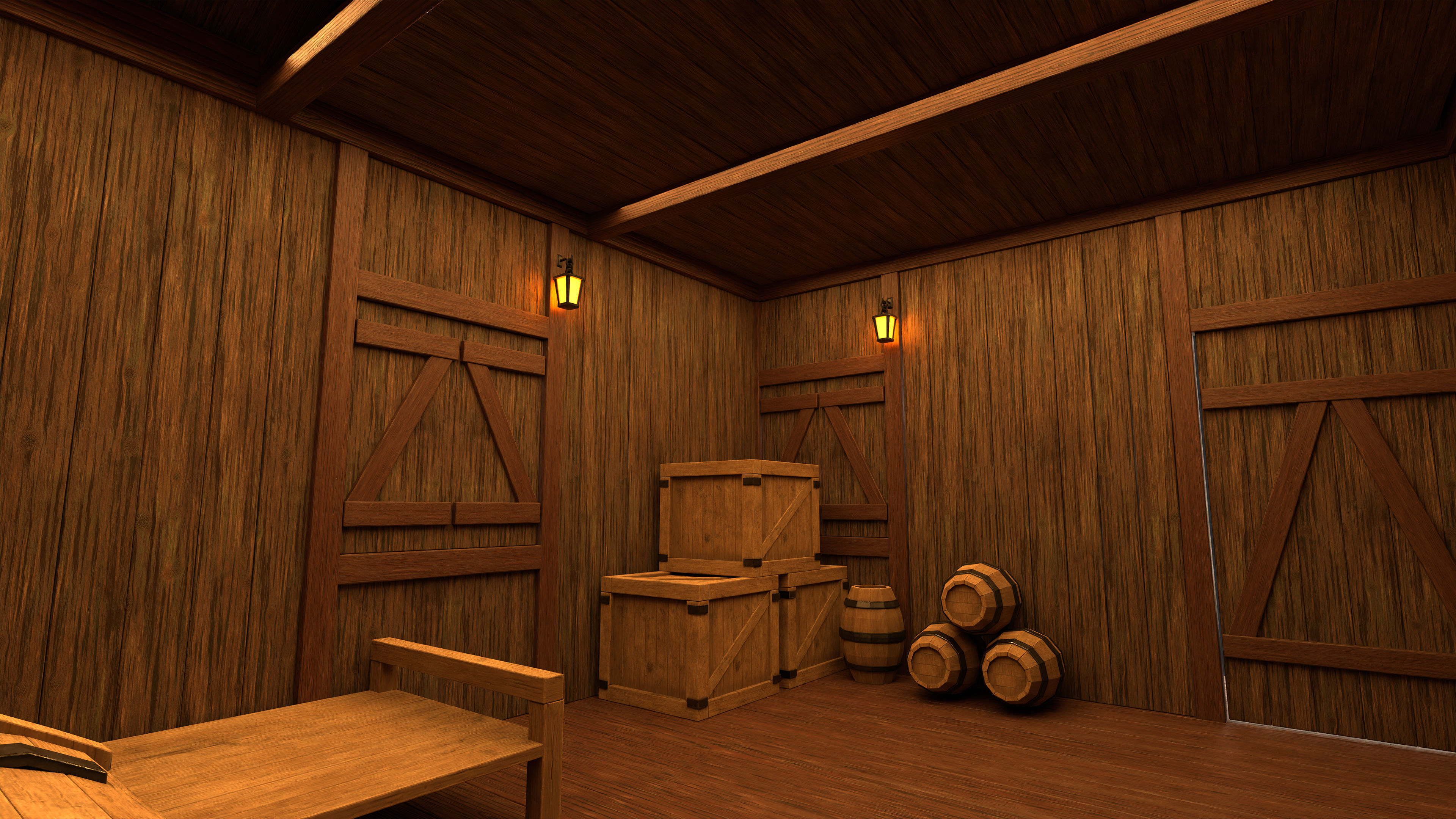 Medieval Fantasy House 06 3D model_2