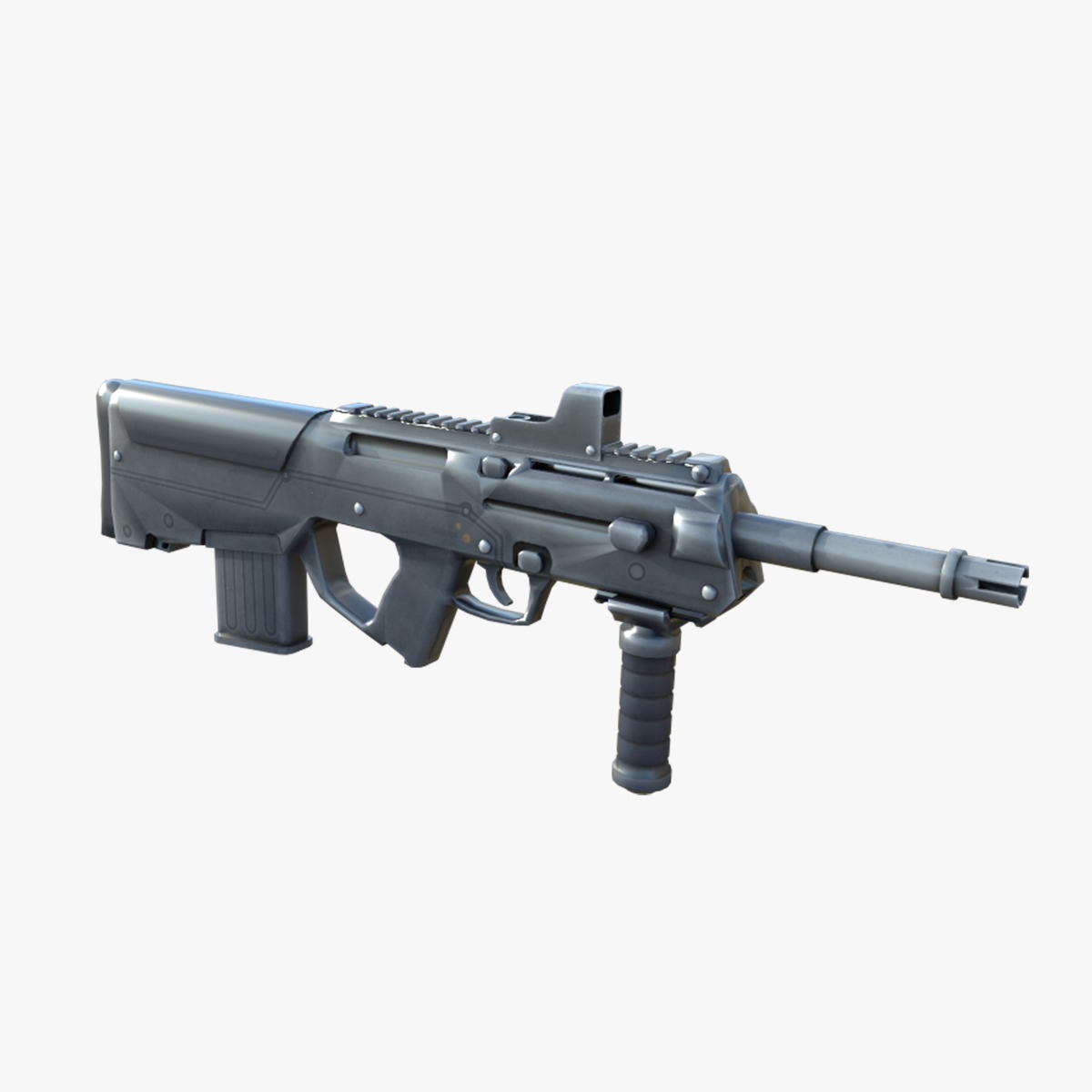 PDR-gun model 3d game ready model Low-poly 3D model Low-poly 3D model_24