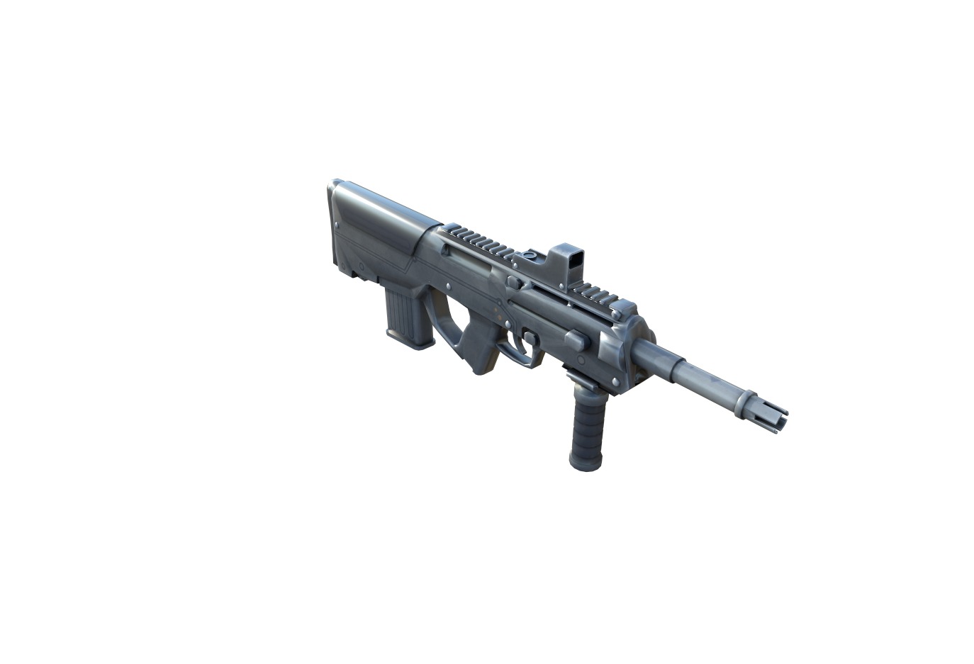 PDR-gun model 3d game ready model Low-poly 3D model Low-poly 3D model_14