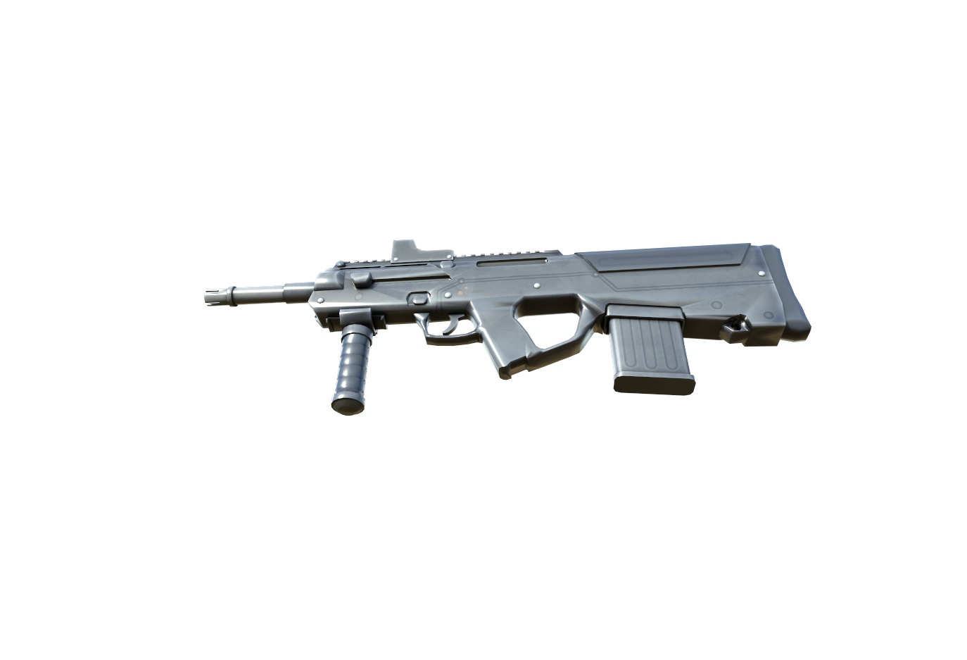 PDR-gun model 3d game ready model Low-poly 3D model Low-poly 3D model_20