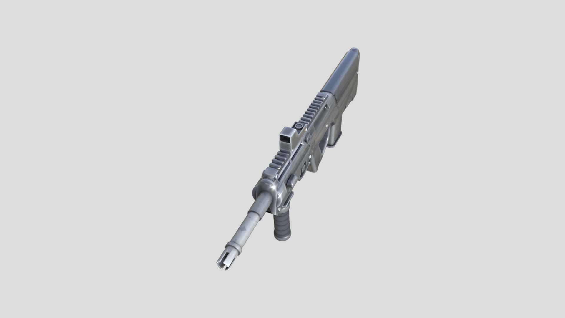 PDR-gun model 3d game ready model Low-poly 3D model Low-poly 3D model_10