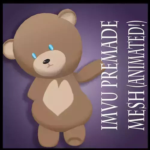 Animated Bear Pet For IMVU