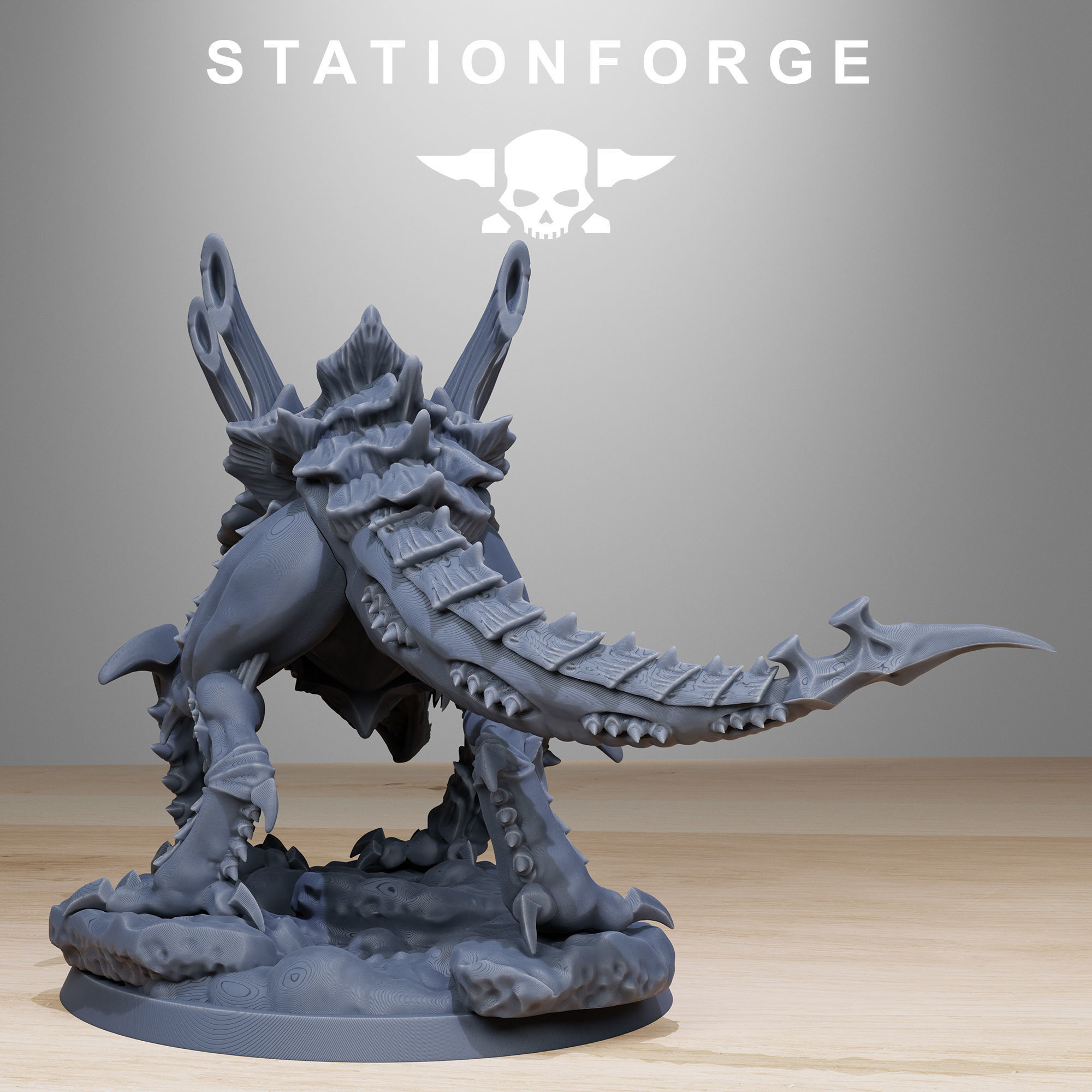 Xenarid Predator 3D print model_2