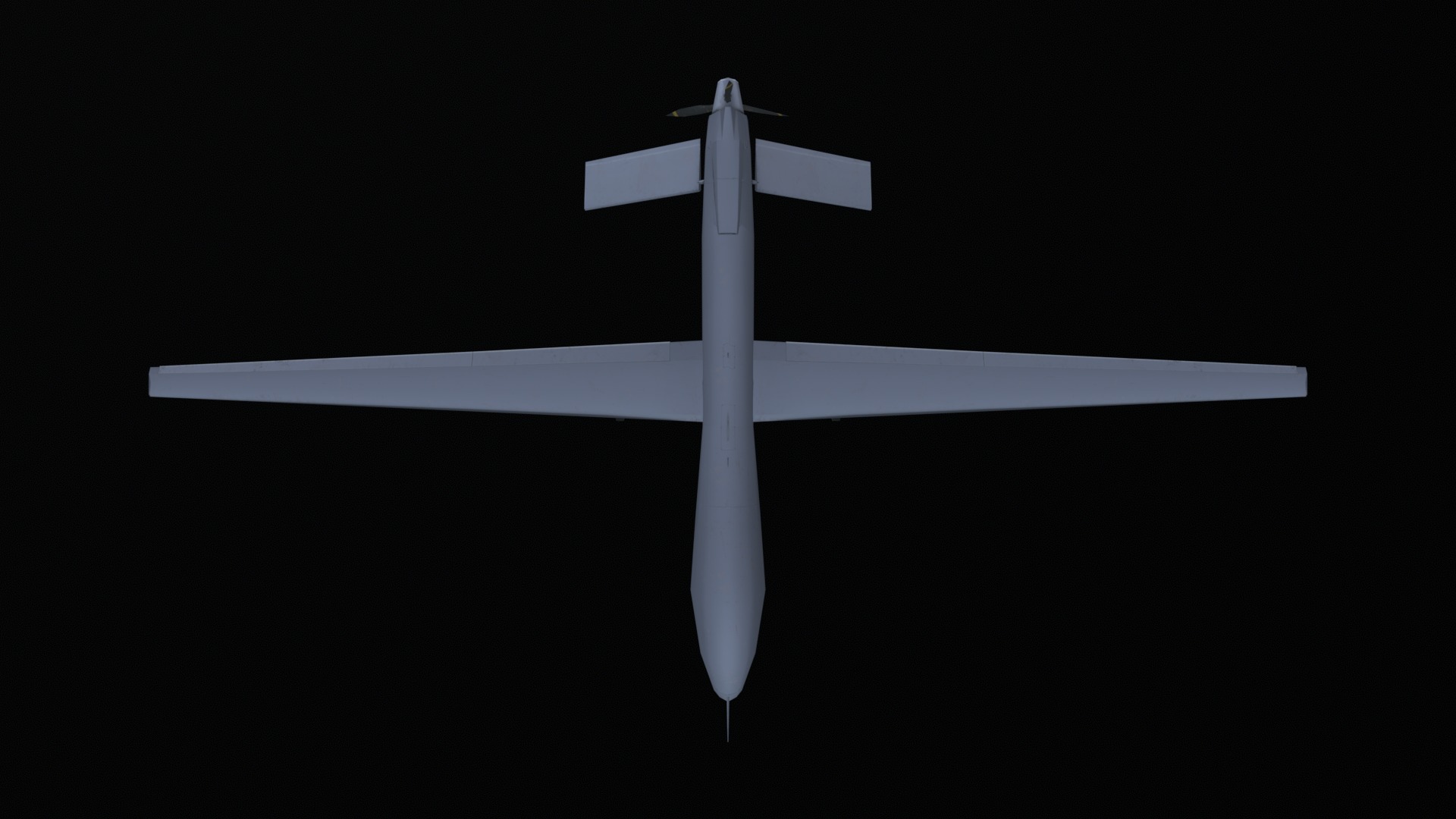 Asset - Army - MQ1 Predator - 3D MODEL Low-poly Low-poly 3D model_50