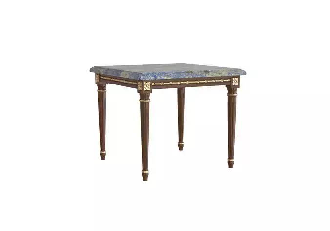 Timeless square side table by Modenese