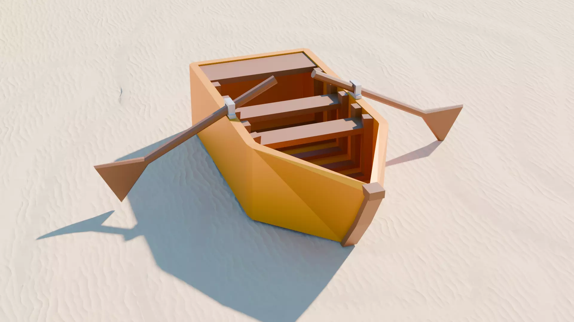 3d boat 3D model