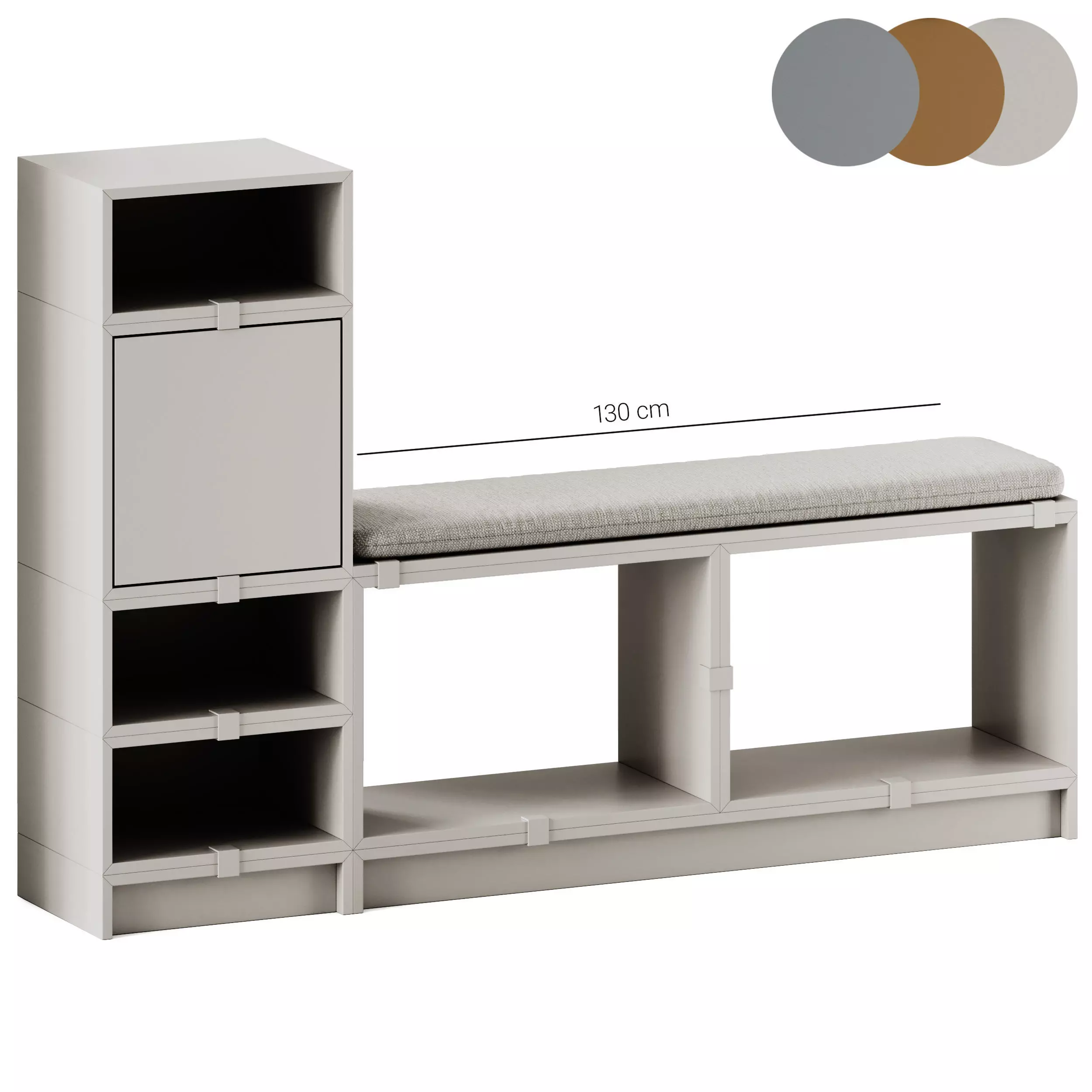 Muuto Stacked Storage System Configurations 12 3D model_0