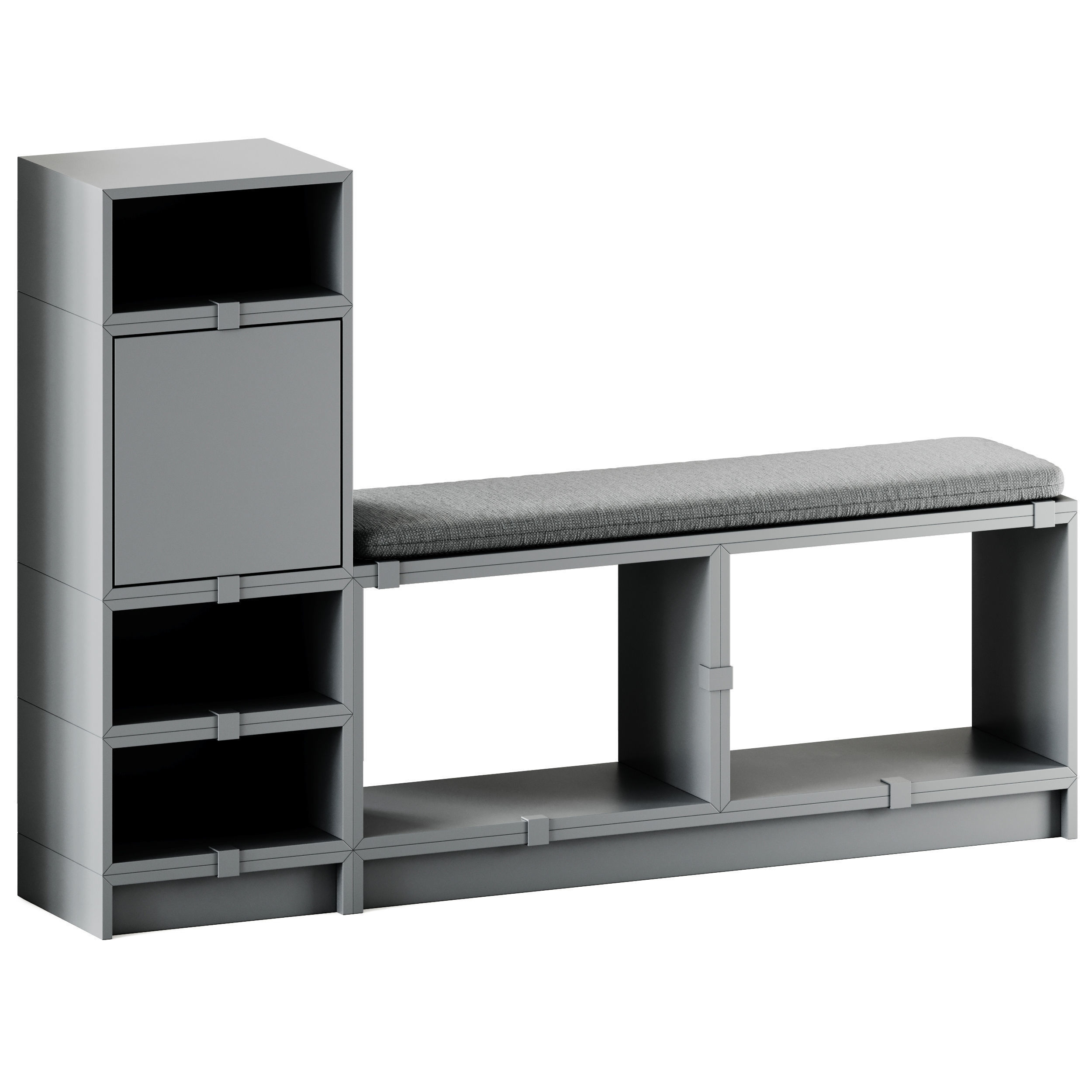 Muuto Stacked Storage System Configurations 12 3D model_1