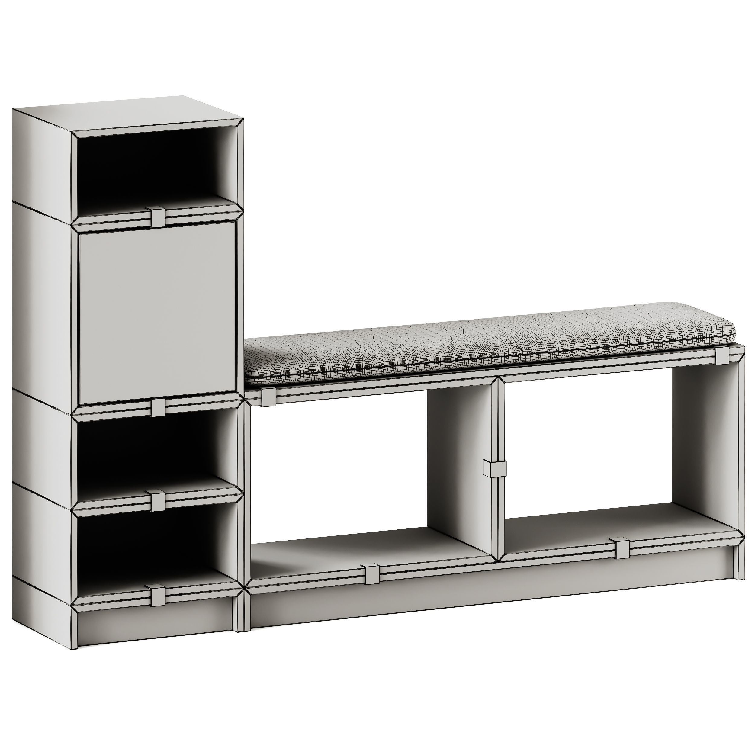 Muuto Stacked Storage System Configurations 12 3D model_5