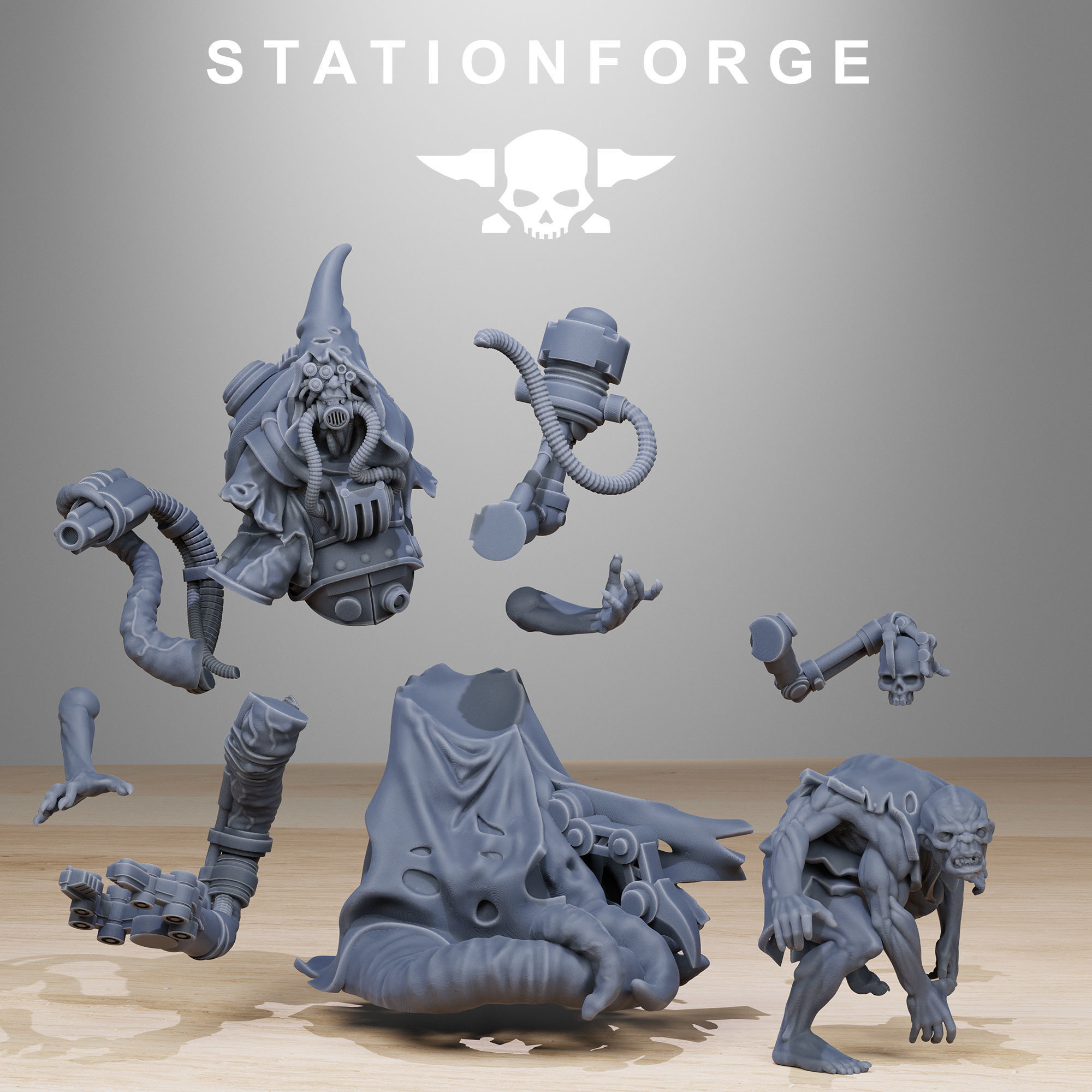 Scavenger Lotharius 3D print model_5