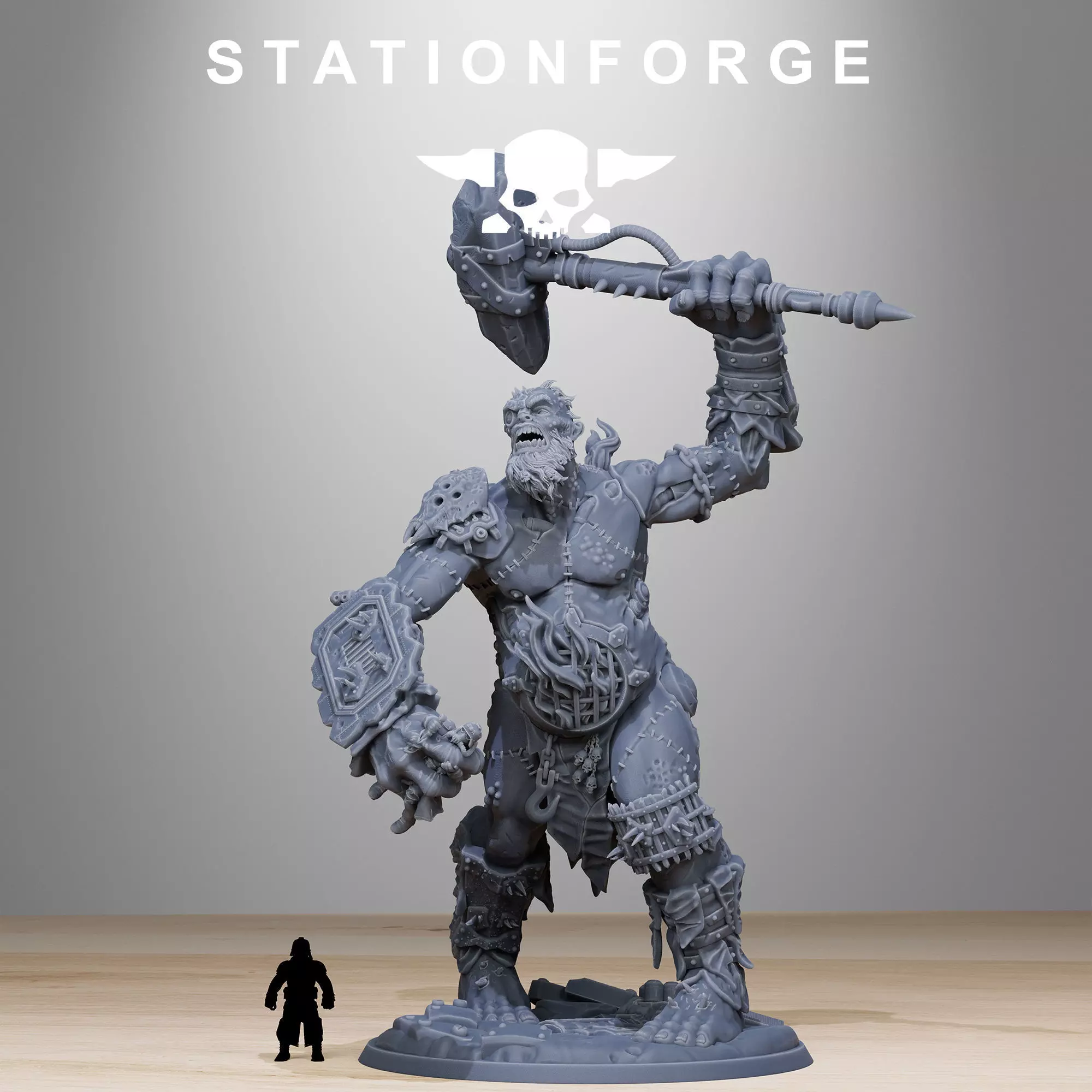 Corrupted Giant 3D print model_0