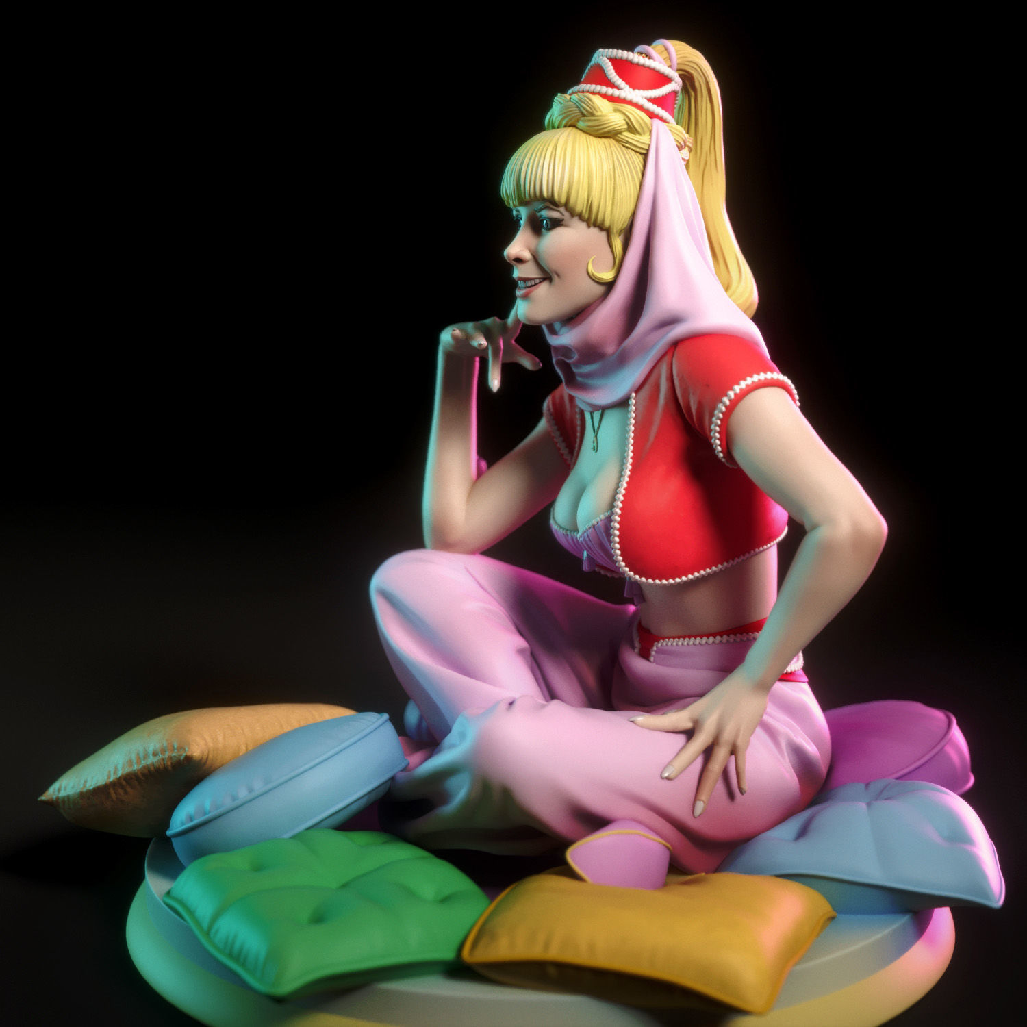 I Dream of Jeannie 3D print model_4