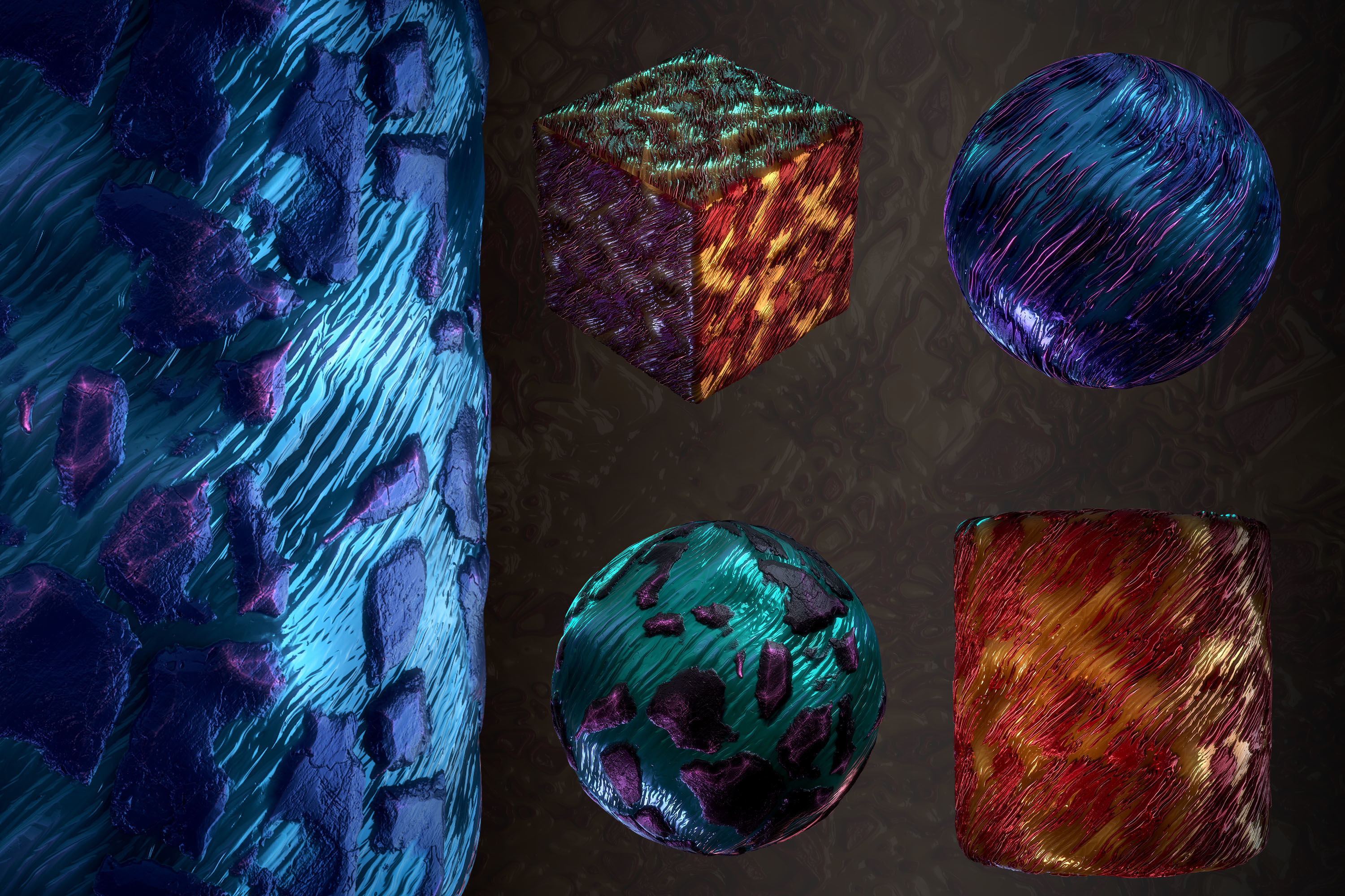 Crystal material - VOL 28 - Maps - Sbsar Texture_2