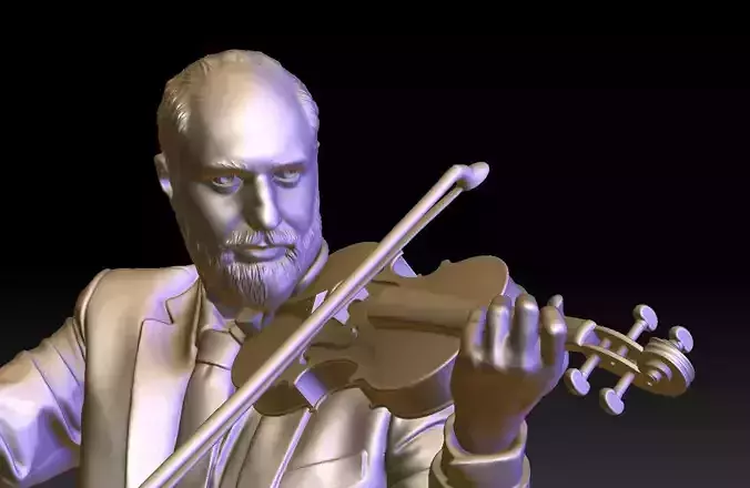 violinist 3D print model
