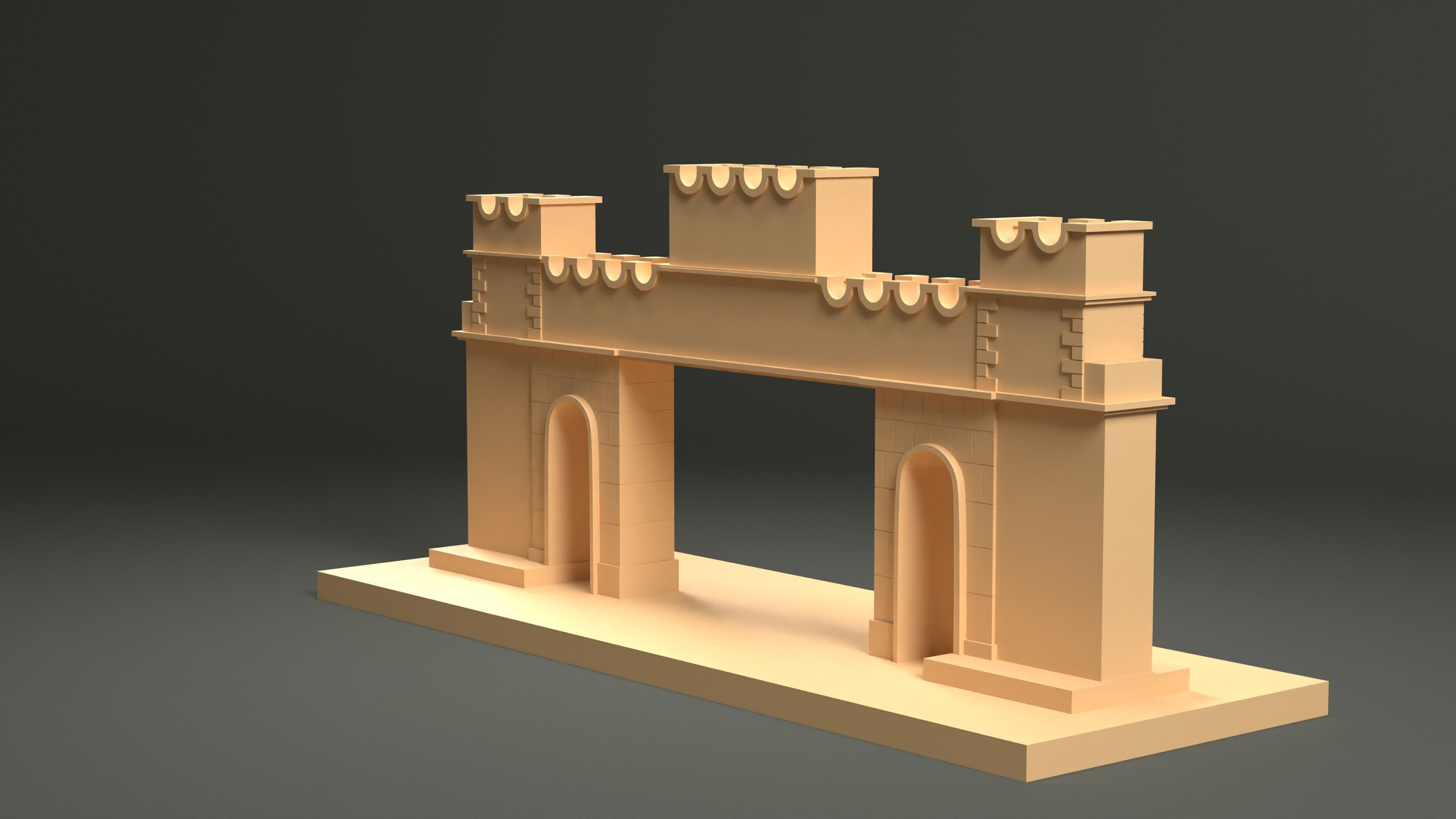 Harar Gates Euthopia 3D print model_8
