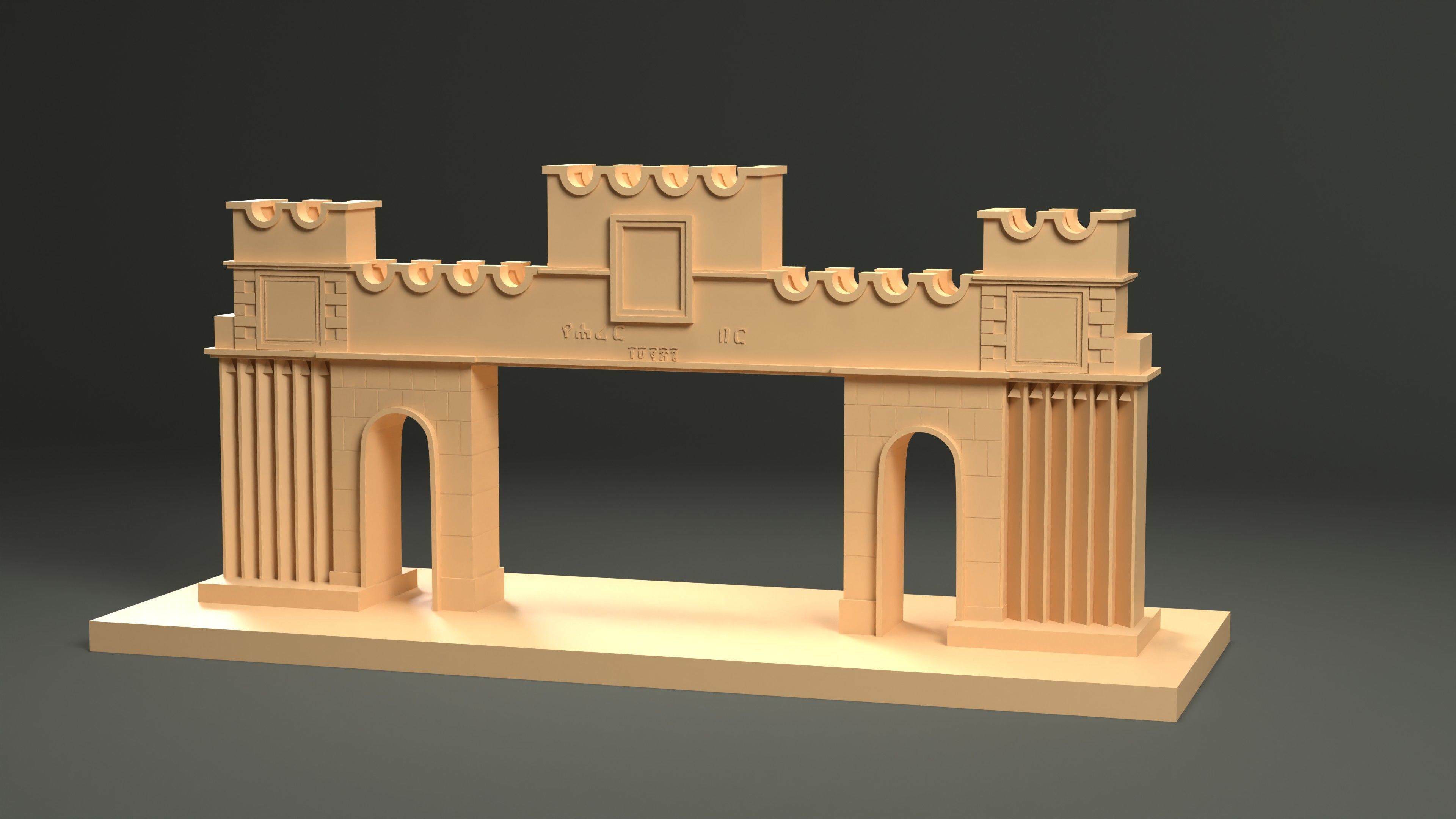 Harar Gates Euthopia 3D print model_14