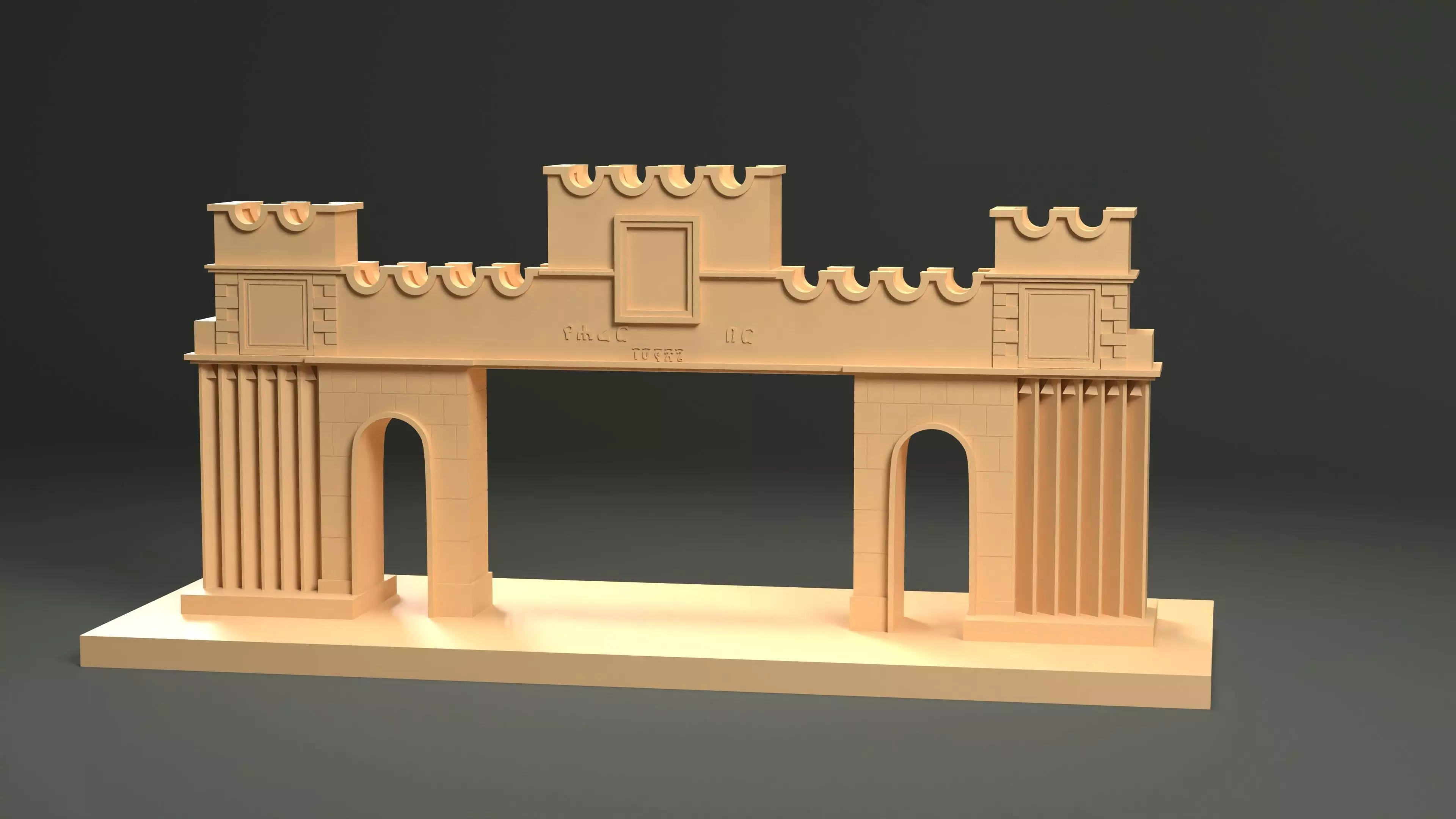 Harar Gates Euthopia 3D print model_0
