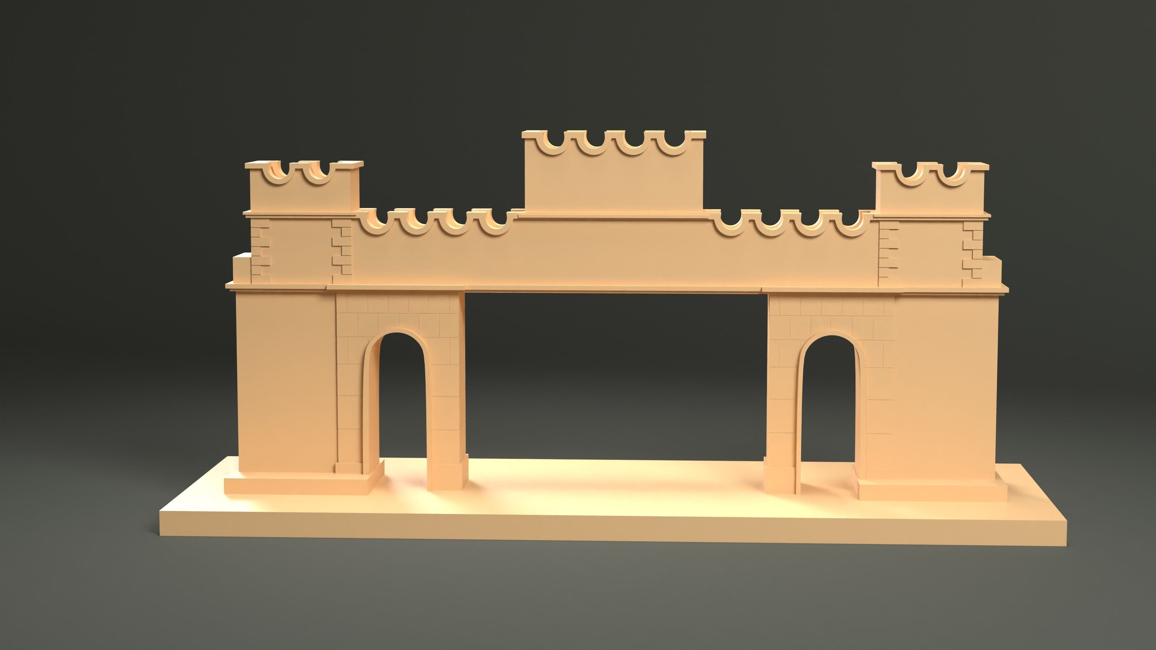 Harar Gates Euthopia 3D print model_9