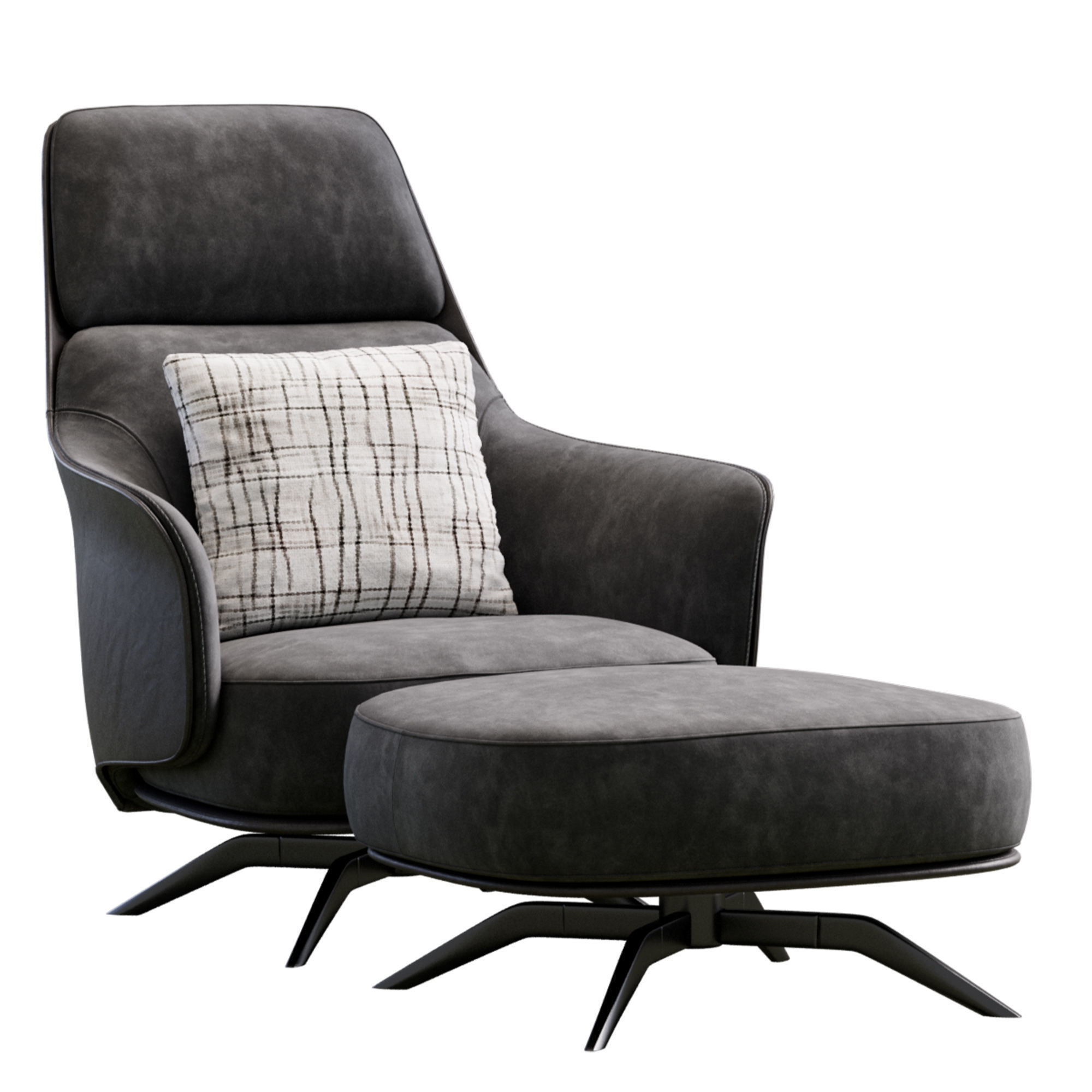 Kaori Lounge By Poliform 3D model_4