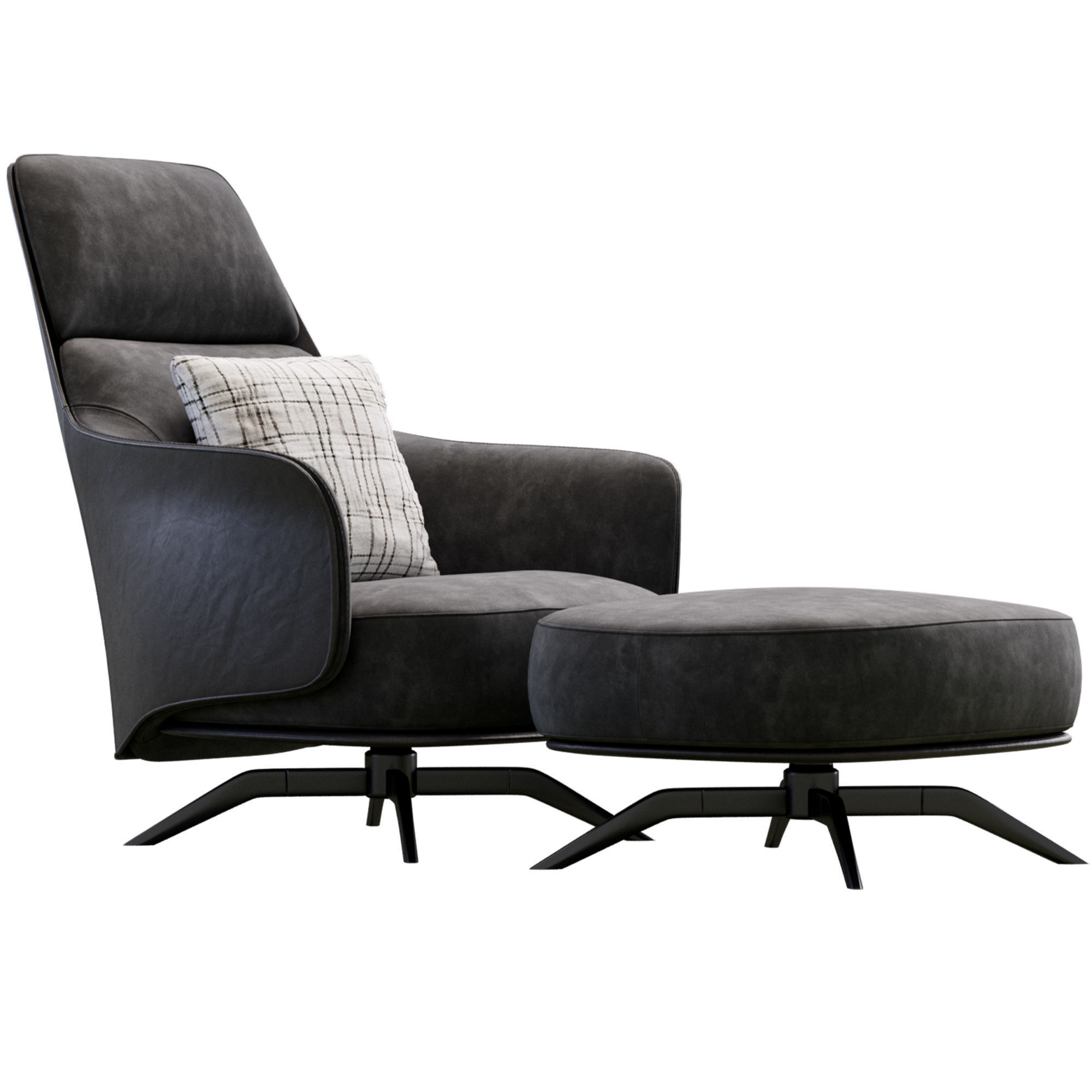 Kaori Lounge By Poliform 3D model_1