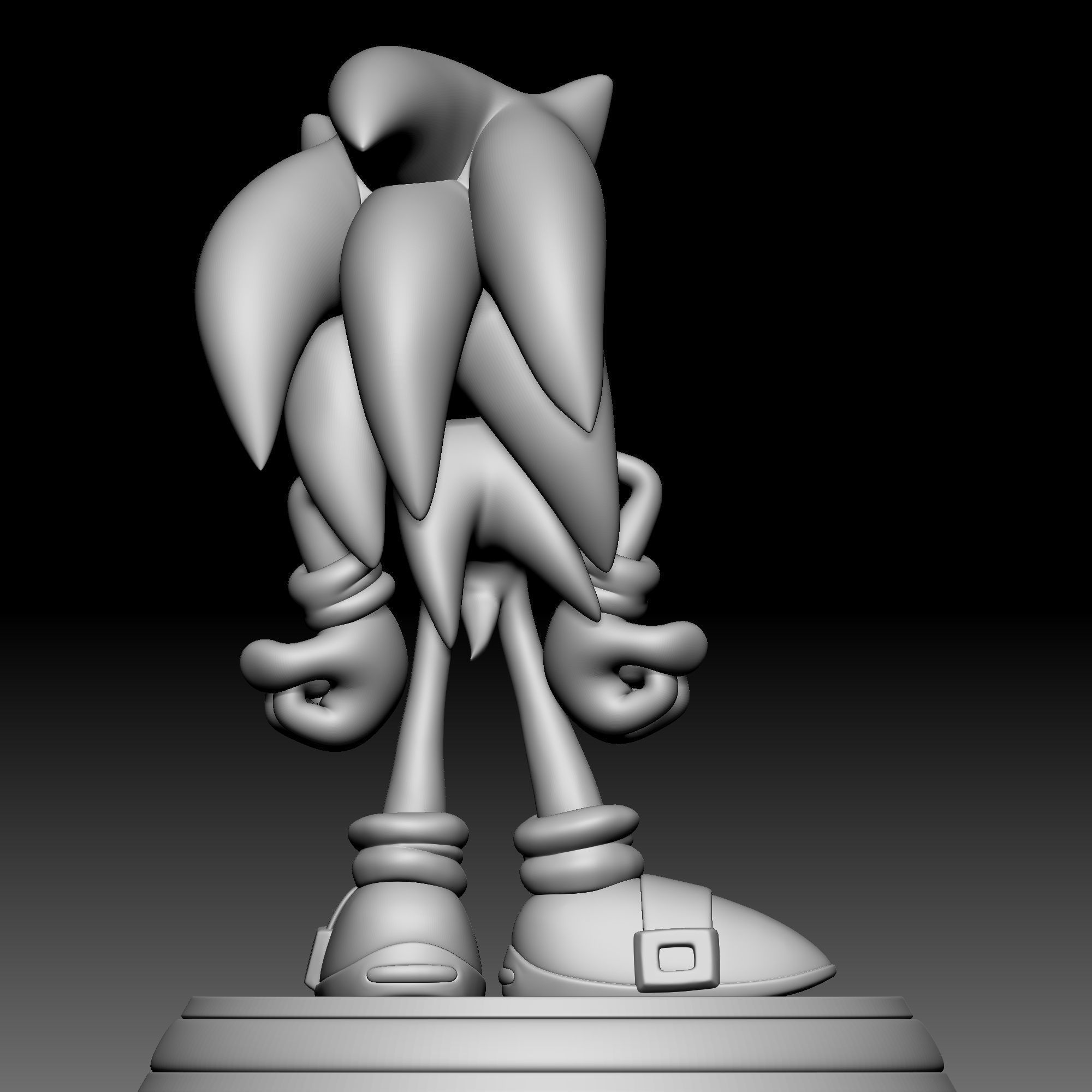Sonic the Hedgehog 03 3D print model_5