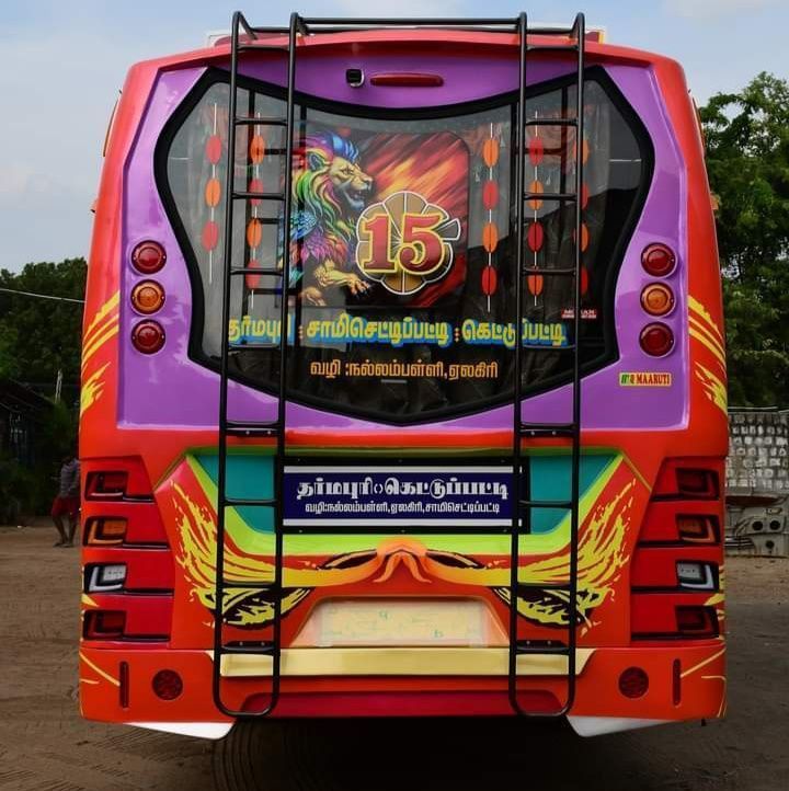 bus 3d model - vehicles Low-poly 3D model_12