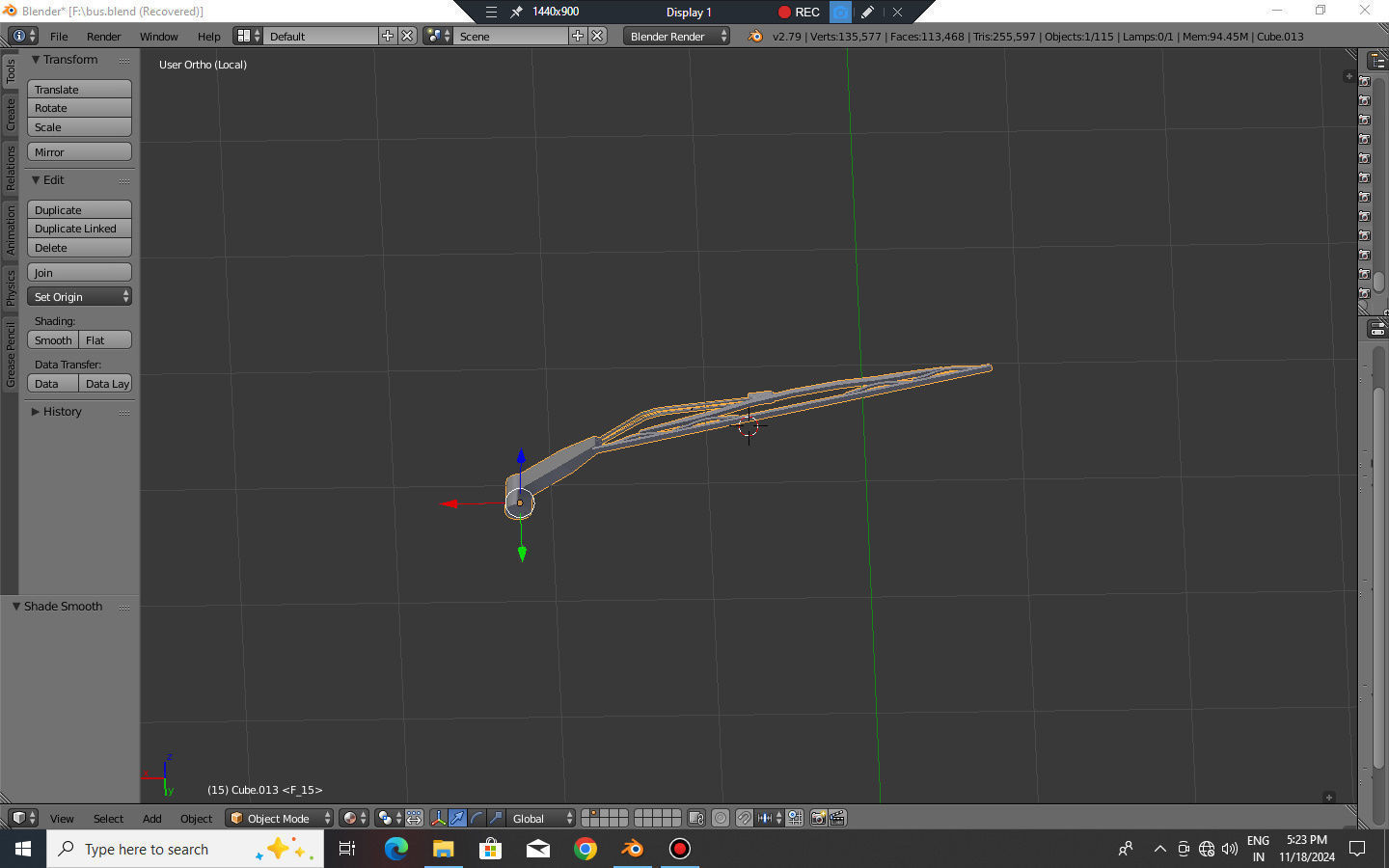 bus 3d model - vehicles Low-poly 3D model_10