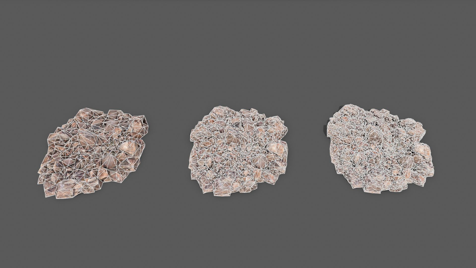 rocks  Low-poly 3D model_11