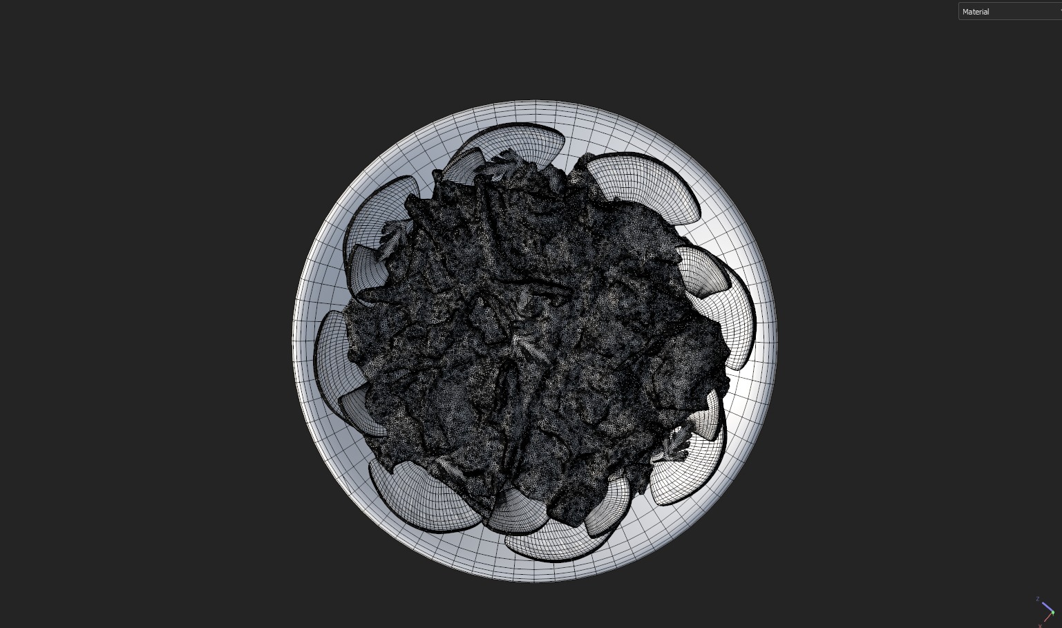 Purslane Salad Dandoor Salad Scanned 3D print model_23