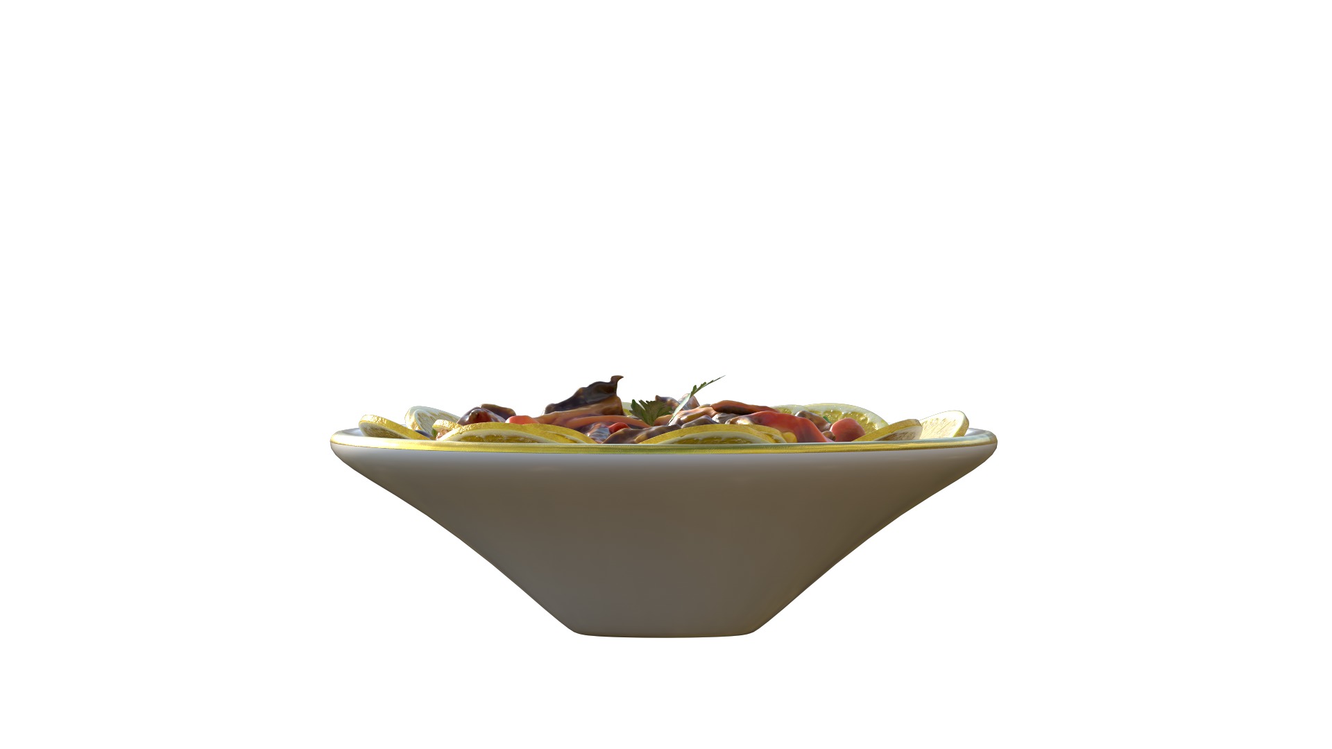 Purslane Salad Dandoor Salad Scanned 3D print model_6