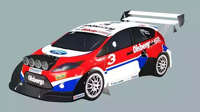 Nissan GT-RX Nismo 2024 Race Car 3D model 3D model