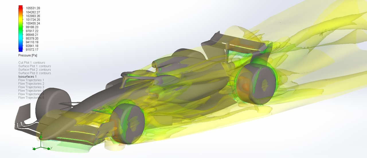 Formula 1 2022 and 2023 Concept Car Design 3D model_5